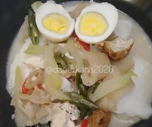 Siap Saji Lontong sayur Ala Restoran