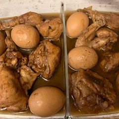 A picture of Chicken and Egg Adobo.