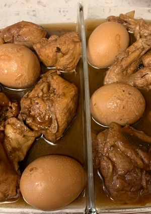 A picture of Chicken and Egg Adobo.