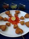 Little hearts potato pattice