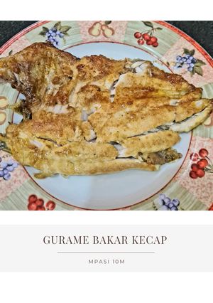 Foto resep MPASI 10m: Gurame Bakar Kecap