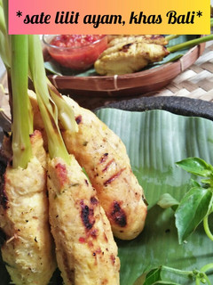 Foto resep *sate lilit ayam, khas Bali*