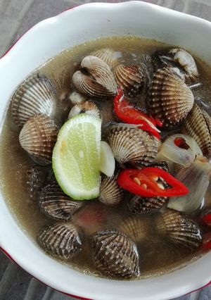 Foto resep Kerang dara kuah saus tiram praktis #seafood