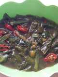 Osang oseng eceng gondok simpel