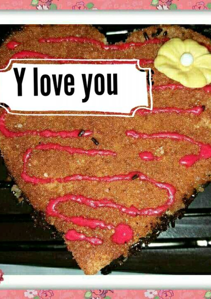 Una foto de Pastel de San Valentín