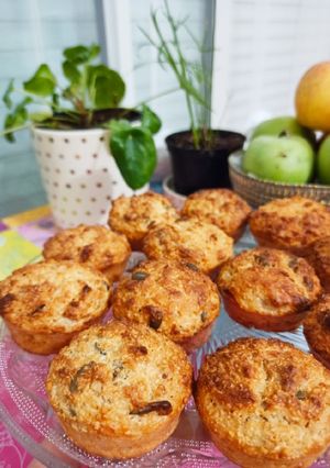 Une photo de Muffins aux abricots secs