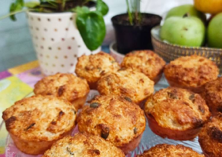 Muffins aux abricots secs