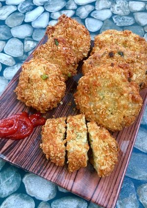 Foto resep Tempeh Katsu / kroket tempe #MenuMPASI #MenuGTMAnak