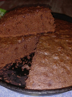 Una foto de Torta de chocolate ☺ ☁ suave 💯pre suave☁