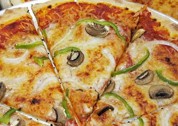 Recipe of Favorite Reduced Sodium Pizza