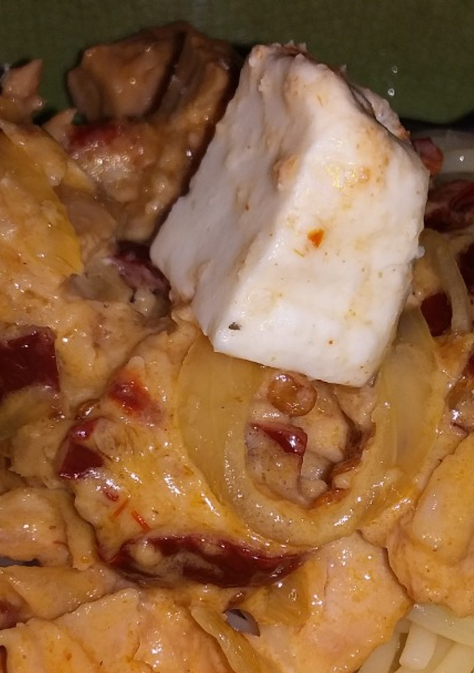 Una foto de Pasta Chipotle Cremosa Con Atún