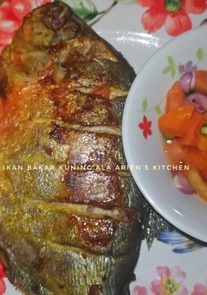 Foto resep Bawal bakar bumbu kuning