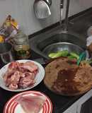 Canh dưa leo giò heo