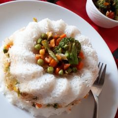 Designer Veg pulao A picture of Designer Veg pulao.