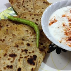 Potato Paratha A picture of Potato Paratha.