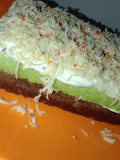 Foto resep Bolu pandan coklat