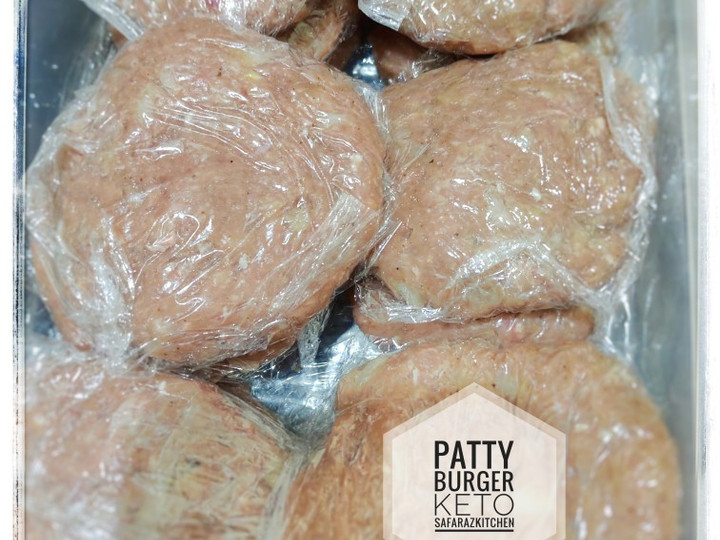 Resep Patty Burger Keto dan Tips Penyimpanan, Bikin Ngiler