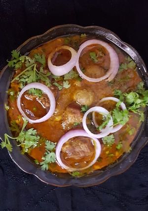 A picture of Thai nuea kae (mutton).