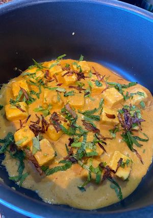 A picture of Shahi Paneer Restaurant Style.