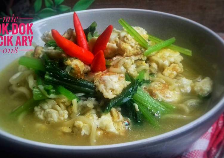 Resep Mie dokdok/ mie tektek #pr_anekamiekuah yang Bikin Ngiler