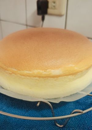 輕乳酪蛋糕 的食譜成品照片