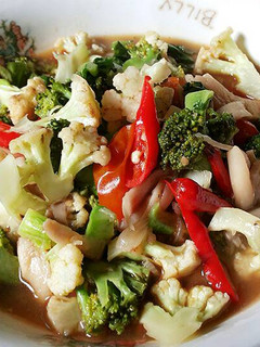 Foto resep Jamur Tiram brokoli saus tiram ala Indah