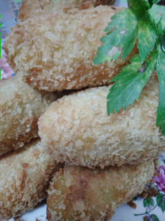 Foto resep Kroket kentang, isian pastel