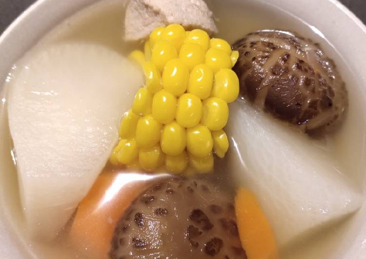 Step-by-Step Guide to Prepare Favorite Daikon Soup