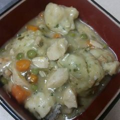 A picture of Chicken and Dumplings.