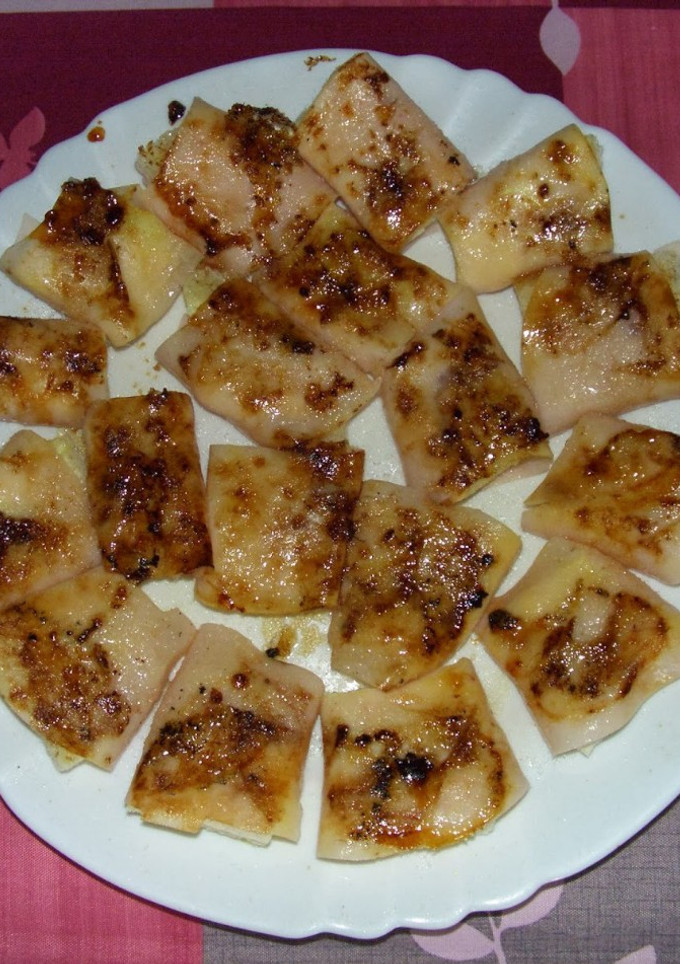 Una foto de Canapés de jamón cocido