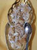 Instant jalebi in milk dip