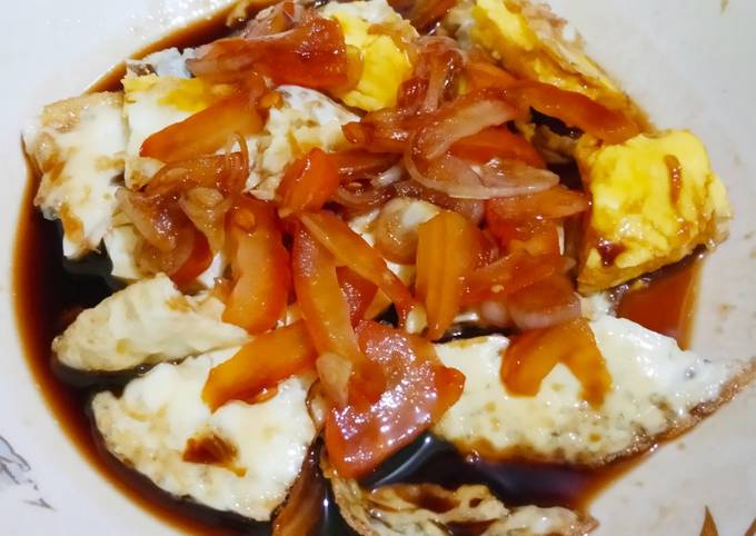 Telur Ceplok Sambal Sate Kecap