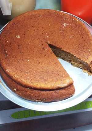 Una foto de Torta de banano #esperanza