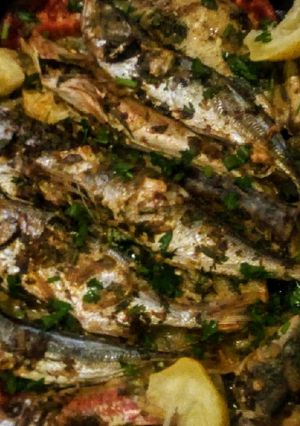 صورة لوصفة سمك في الفرن🦈🐟