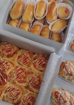 Foto resep Pizza Roll Bread