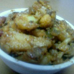 A picture of Masala gobi.