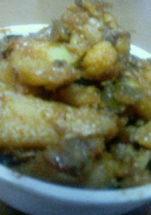 A picture of Masala gobi.