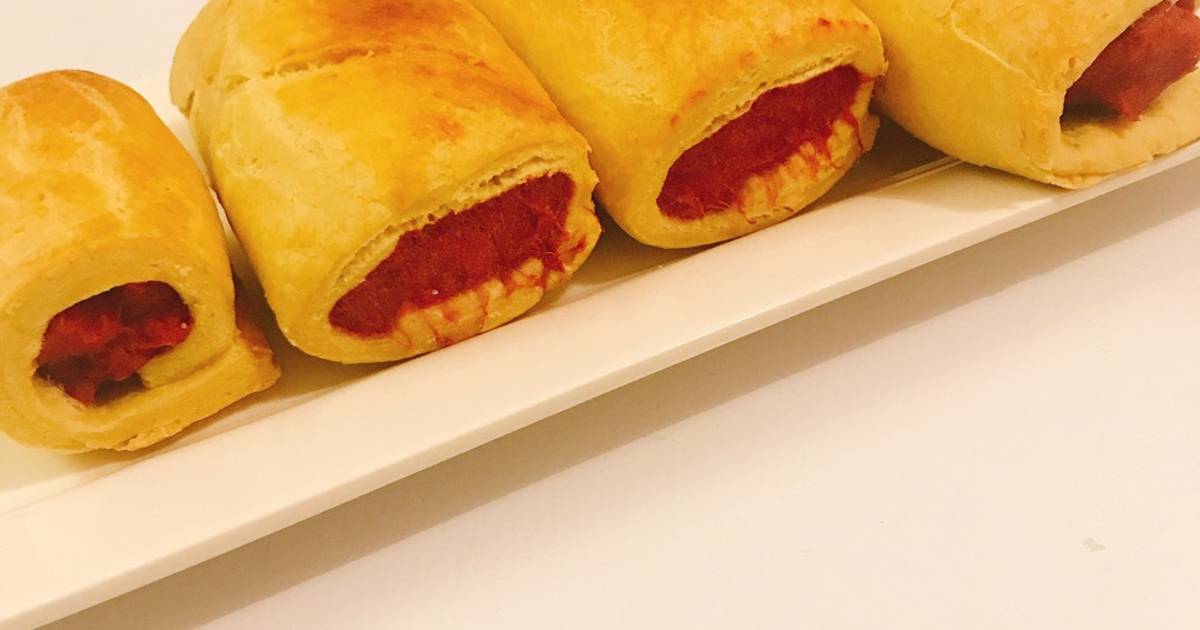 Sausage roll Recipe by Cookingwithseki Cookpad