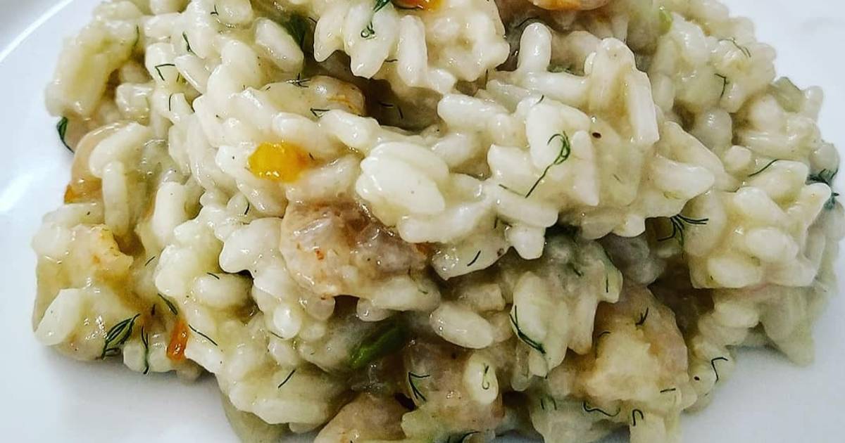 Ricetta Risotto Finocchio e Gamberi di Ale In Cucina gavinascooking