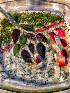 عکسی از دستور آبدوغ خیار