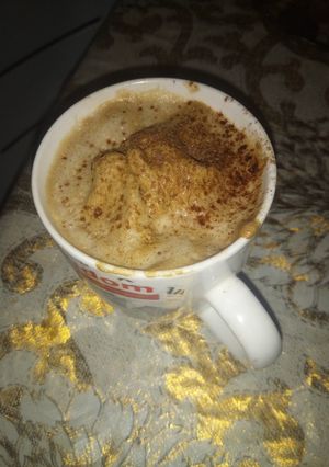 صورة لوصفة تحضير الكابتشينو