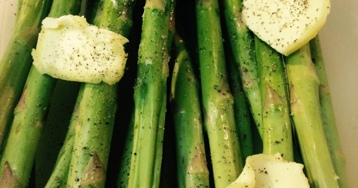 Asparagus al Dente Receta de macorose66 Cookpad