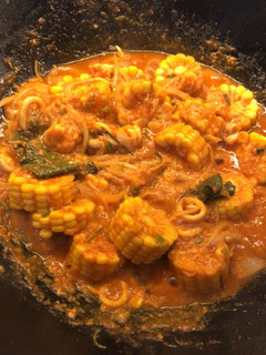 Foto resep Udang cumi saus padang