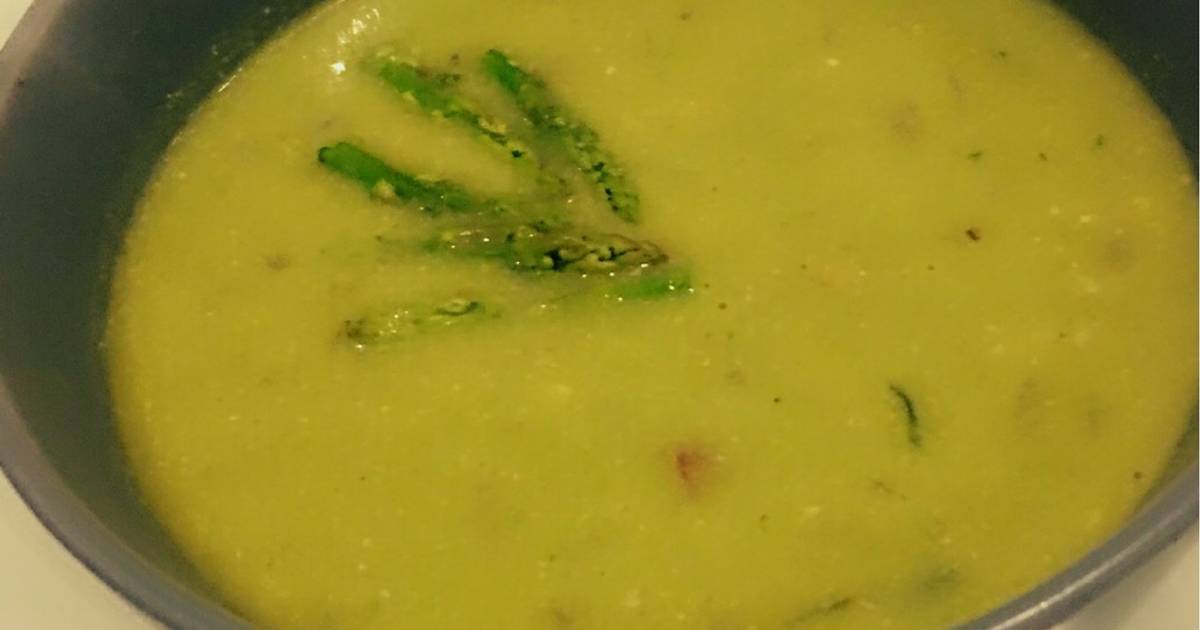 Asparagus Almond Soup