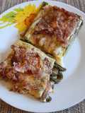 Asparagi al forno con speck e formaggio