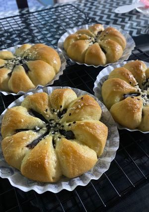 Foto resep Roti isian kacang merah