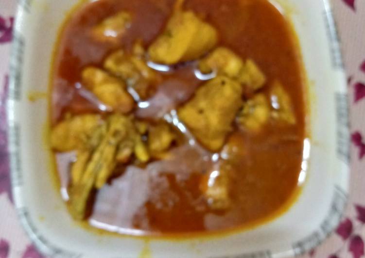 Recipe of Any-night-of-the-week Achaar ghoshat eat for poori