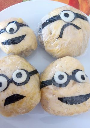 Una foto de Onigiri de Minions