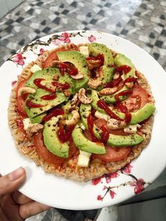 Hình của món Pizza Không Lò Nướng, Không Men Nở !! Dễ làm nhấtttt !!!.