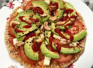 Hình của món Pizza Không Lò Nướng, Không Men Nở !! Dễ làm nhấtttt !!!.